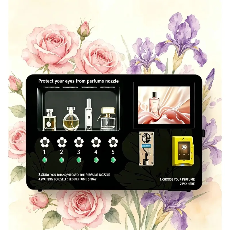 Perfume Fragrance Sale - FL Hot Sale Zelfbedieningsparfumspray-automaat, wandmontage, touchscreen,