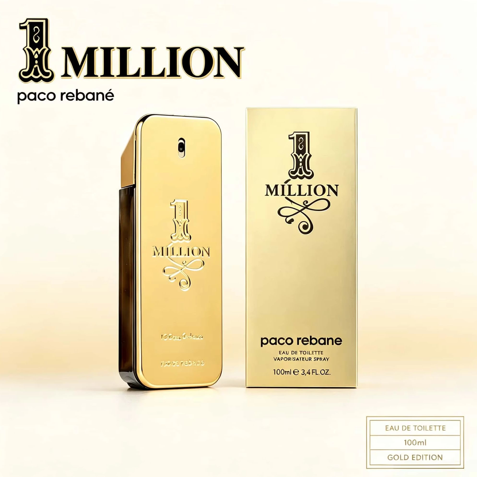 Paco Rabanne 1 Million Eau de  - Perfume Alcohol Fragrance recensie en prijs