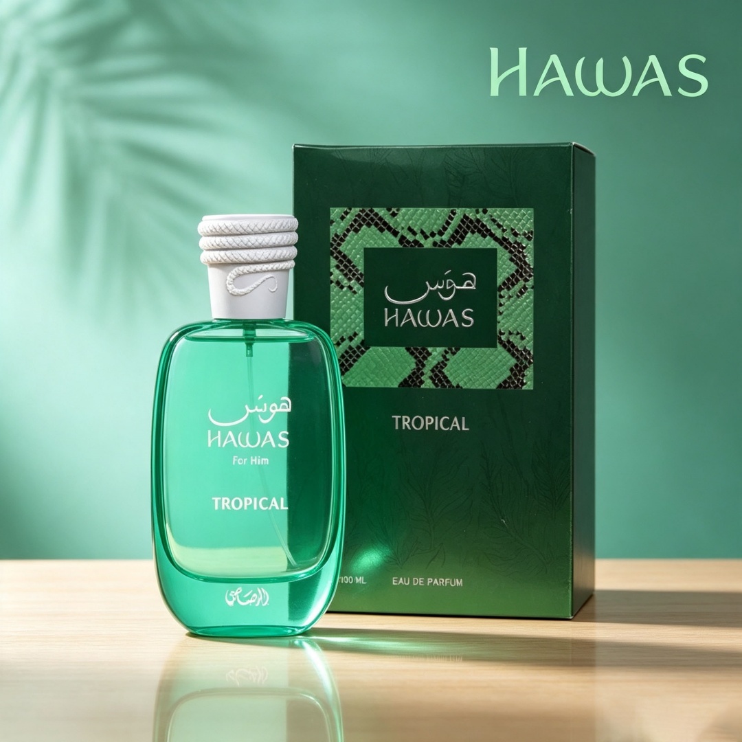 Hawas Tropical van Rasasi, her - Perfume Alcohol Fragrance recensie en prijs